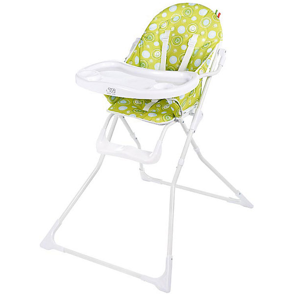 Стульчик для кормления Simple, Sweet Baby, зеленый Стульчик для кормления Simple, Sweet Baby, зеленыйСтульчики для кормления<br>Характеристики:<br><br>• сиденье оснащено 5-ти точечными ремнями безопасности;<br>• регулируется положение столика: перед ребенком во время еды, за спинкой стульчика во время перерывов между приемами пищи;<br>• углубления для поильников, бортики на столешнице;<br>• пластиковая подножка;<br>• прорезиненные накладки на ножки стульчика;<br>• компактное складывание;<br>• материал чехла: ткань Оксфорд 300D;<br>• материал стульчика: алюминий, пластик;<br>• размер стульчика: 70х60х102 см;<br>• вес: 5,8 кг;<br>• размер в сложенном виде: 76х48х48 см;<br>• вес в упаковке: 6,5 кг.<br><br>Стульчик для кормления Simple, Sweet Baby, зеленый можно купить в нашем интернет-магазине.<br><br>Ширина мм: 640<br>Глубина мм: 800<br>Высота мм: 970<br>Вес г: 5360<br>Цвет: зеленый<br>Возраст от месяцев: 6<br>Возраст до месяцев: 36<br>Пол: Унисекс<br>Возраст: Детский<br>SKU: 7036837