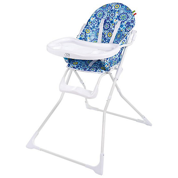 Стульчик для кормления Simple, Sweet Baby, голубой Стульчик для кормления Simple, Sweet Baby, голубойСтульчики для кормления<br>Характеристики:<br><br>• сиденье оснащено 5-ти точечными ремнями безопасности;<br>• регулируется положение столика: перед ребенком во время еды, за спинкой стульчика во время перерывов между приемами пищи;<br>• углубления для поильников, бортики на столешнице;<br>• пластиковая подножка;<br>• прорезиненные накладки на ножки стульчика;<br>• компактное складывание;<br>• материал чехла: ткань Оксфорд 300D;<br>• материал стульчика: алюминий, пластик;<br>• размер стульчика: 70х60х102 см;<br>• вес: 5,8 кг;<br>• размер в сложенном виде: 76х48х48 см;<br>• вес в упаковке: 6,5 кг.<br><br>Стульчик для кормления Simple, Sweet Baby, голубой можно купить в нашем интернет-магазине.<br><br>Ширина мм: 640<br>Глубина мм: 800<br>Высота мм: 970<br>Вес г: 5360<br>Цвет: голубой<br>Возраст от месяцев: 6<br>Возраст до месяцев: 36<br>Пол: Унисекс<br>Возраст: Детский<br>SKU: 7036839