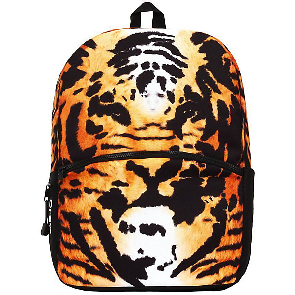 Рюкзак Tiger, цвет мульти Рюкзак Tiger, цвет мультиРюкзаки<br>Характеристики товара:<br><br>• цвет: рыжий;<br>• возраст: от 10 лет;<br>• вес: 0,5 кг;<br>• размер: 43х30х16 см;<br>• водонепроницаемая ткань;<br>• в УФ принт на рюкзаке светится;<br>• одно отделение на молнии;<br>• отсек для планшета;<br>• фронтальный карман на молнии;<br>• два боковых кармана;<br>• уплотненная спинка;<br>• мягкие регулируемые лямки;<br>• материал: полиэстер;<br>• страна бренда: США;<br>• страна изготовитель: Китай.<br><br>Функциональный и вместительный, рюкзак привлекает внимание оригинальным тигровым принтом. За счет люминесцентной краски тигровый принт светится при попадании на него ультрафиолетовых лучей. <br><br>Рюкзак сшит из прочного и влагостойкого полиэстера 600D. Усиленная анатомическая спинка снижает нагрузку на позвоночник. Внутри расположены отделение для ноутбука с диагональю не более 17 дюймов, органайзер и два отделения для книг и тетрадей. MoJo - это прокачанный рюкзак для учебы, для отдыха и для путешествий.<br><br>Рюкзак Mojo Pax «Tiger» можно купить в нашем интернет-магазине.<br><br>Ширина мм: 430<br>Глубина мм: 300<br>Высота мм: 160<br>Вес г: 500<br>Возраст от месяцев: 120<br>Возраст до месяцев: 720<br>Пол: Унисекс<br>Возраст: Детский<br>SKU: 7054141