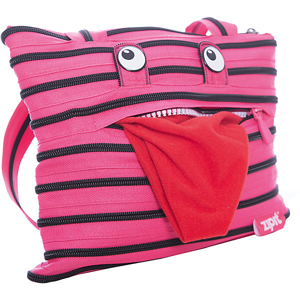 Сумка Monster Tote/Beach Bag, цвет розовый/черный Сумка Monster Tote/Beach Bag, цвет розовый/черныйДетские сумки<br>Характеристики товара:<br><br>• цвет: розовый/черный;<br>• возраст: от 7 лет;<br>• вес: 0,2 кг;<br>• размер: 27х3х24 см;<br>• сумочка имеет одно вместительное отделение;<br>• изготовлена из застежки-молнии;<br>• молнию можно полностью расстегнуть;<br>• карман на молнии с забавным монстром;<br>• удлиненные ручки для переноски в руке или на плече;<br>• материал: полиэстер;<br>• страна бренда: США;<br>• страна изготовитель: Китай.<br><br>Молодежная сумка Zipit «Monster Tote Beach Bag» очень необычная. Она сделана из молнии! Молния закручена по спирали и это делает сумку совершенно уникальной. При этом сумка очень функциональная и легка в уходе.<br><br>Сумку «Monster Tote Beach Bag» можно купить в нашем интернет-магазине.<br><br>Ширина мм: 270<br>Глубина мм: 30<br>Высота мм: 240<br>Вес г: 200<br>Возраст от месяцев: 84<br>Возраст до месяцев: 180<br>Пол: Унисекс<br>Возраст: Детский<br>SKU: 7054149