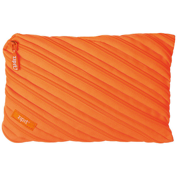 Пенал-сумочка NEON JUMBO POUCH, цвет оранжевый Пенал-сумочка NEON JUMBO POUCH, цвет оранжевыйПеналы без наполнения<br>Характеристики товара:<br><br>• цвет: оранжевый;<br>• возраст: от 3 лет;<br>• вес: 0,1 кг;<br>• размер: 23х2х15 см;<br>• одно вместительное отделение;<br>• изготовлен из длинной молнии;<br>• молнию можно полностью расстегнуть;<br>• материал: полиэстер;<br>• страна бренда: США;<br>• страна изготовитель: Китай.<br><br>Этот пенал из гибкой молнии выполнен в приятном оранжевом оттенке. Стоит обратить внимание на его практичный размер и форму, надежную застежку и вместительность. <br><br>Аксессуар вполне может послужить не только школьникам! Его можно использовать как косметичку, сумку для мелочей, чехол для техники. Стильные детали и актуальная расцветка – это дополнительные плюсы модели. <br><br>Пенал-сумочка «Neon Jumbo Pouch» можно купить в нашем интернет-магазине.<br><br>Ширина мм: 230<br>Глубина мм: 20<br>Высота мм: 150<br>Вес г: 100<br>Возраст от месяцев: 36<br>Возраст до месяцев: 720<br>Пол: Унисекс<br>Возраст: Детский<br>SKU: 7054174