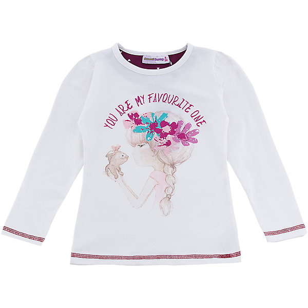 Футболка Sweet Berry для девочки Футболка Sweet Berry для девочкиФутболки с длинным рукавом<br>Футболка Sweet Berry для девочки<br>Молочная трикотажная футболка с длинным рукавом из мягкого хлопкового полотна декорированная милым принтом и контрастной строчкой. Округлый вырез горловины.<br>Состав:<br>95% хлопок, 5% эластан<br><br>Ширина мм: 199<br>Глубина мм: 10<br>Высота мм: 161<br>Вес г: 151<br>Цвет: бежевый<br>Возраст от месяцев: 72<br>Возраст до месяцев: 84<br>Пол: Женский<br>Возраст: Детский<br>Размер: 122,128,116,110,104,98<br>SKU: 7093929