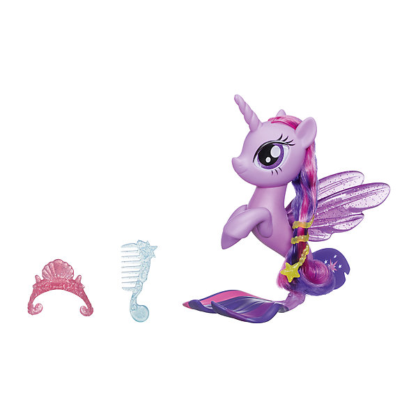 Игровой набор Hasbro My Little Pony Мерцание, Искорка (Твайлайт Спаркл) Игровой набор Hasbro My Little Pony Мерцание, Искорка (Твайлайт Спаркл)Фигурки из мультфильмов<br>Характеристики товара:<br><br>• возраст: от 3 лет;<br>• материал: пластик;<br>• в комплекте: фигурка пони, аксессуары;<br>• высота фигурки: 15 см;<br>• размер упаковки: 20,3х23х6,7 см;<br>• вес упаковки: 400 гр.;<br>• страна производитель: Китай.<br><br>Игровой набор «Пони-модницы: Мерцание» Hasbro создан по мотивам известного мультсериала про разноцветных маленьких пони. В набор входят фигурка пони и аксессуары, которые разнообразят игровой процесс. У пони яркая мягкая грива, которую можно расчесывать, украшать заколками и резиночками. Игрушка выполнена из качественного безопасного пластика.<br><br>Игровой набор «Пони-модницы: Мерцание» Hasbro можно приобрести в нашем интернет-магазине.<br><br>Ширина мм: 9999<br>Глубина мм: 9999<br>Высота мм: 9999<br>Вес г: 9999<br>Возраст от месяцев: 36<br>Возраст до месяцев: 120<br>Пол: Женский<br>Возраст: Детский<br>SKU: 7097984