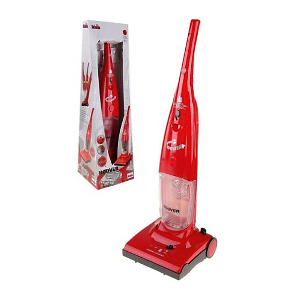 Игрушечный пылесос Klein Hoover вертикальный, красный Игрушечный пылесос Klein Hoover вертикальный, красныйИгрушечная бытовая техника<br>Игрушечный пылесос HOOVER имитирует звук работающего пылесоса и всасывает пластиковые шарики, которые попадают в специальный вынимающийся отсек. - имитирует звук работающего пылесоса<br> - всасывает шарики из пенопласта, которые попадают в мешочек в специальном отделении, после «уборки» отделение открывается, шарики вынимаются. <br> - Пылесос легкий и маневренный, его удобно катать на двух колесиках. Для работы необходимы 3 батарейки R14 (в комплект не входят!)<br><br>Ширина мм: 205<br>Глубина мм: 185<br>Высота мм: 735<br>Вес г: 2190<br>Возраст от месяцев: 36<br>Возраст до месяцев: 120<br>Пол: Унисекс<br>Возраст: Детский<br>SKU: 7098834