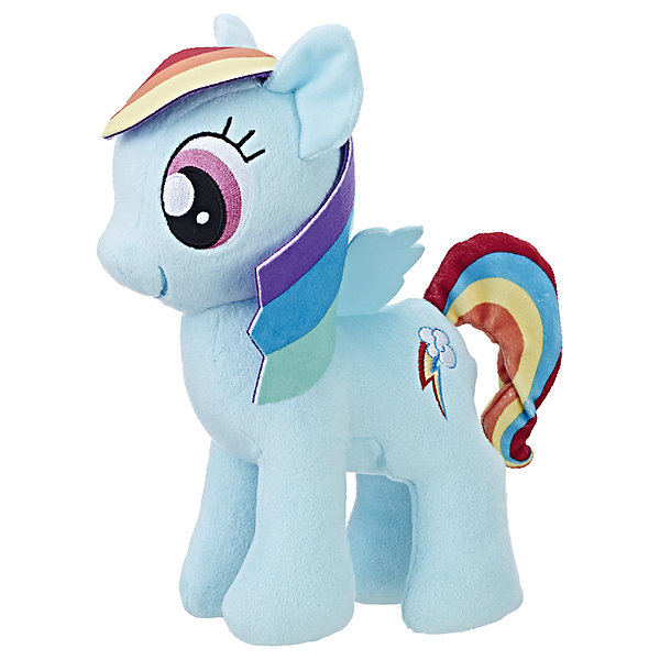 Мягкая игрушка Hasbro My little Pony Плюшевые пони, Рэйнбоу Дэш Мягкая игрушка Hasbro My little Pony Плюшевые пони, Рэйнбоу ДэшМягкие игрушки из мультфильмов<br><br><br>Ширина мм: 80<br>Глубина мм: 160<br>Высота мм: 240<br>Вес г: 186<br>Возраст от месяцев: 36<br>Возраст до месяцев: 2147483647<br>Пол: Женский<br>Возраст: Детский<br>SKU: 7137777