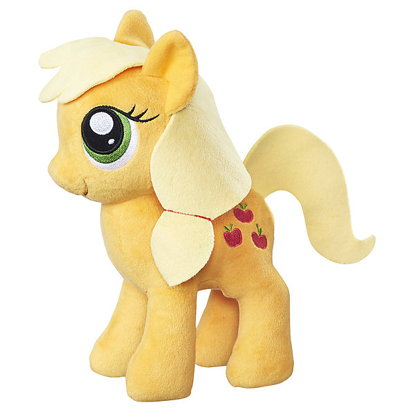 Мягкая игрушка Hasbro My little Pony Плюшевые пони, Эплджек Мягкая игрушка Hasbro My little Pony Плюшевые пони, ЭплджекМягкие игрушки из мультфильмов<br><br><br>Ширина мм: 80<br>Глубина мм: 160<br>Высота мм: 240<br>Вес г: 186<br>Возраст от месяцев: 36<br>Возраст до месяцев: 2147483647<br>Пол: Женский<br>Возраст: Детский<br>SKU: 7137781
