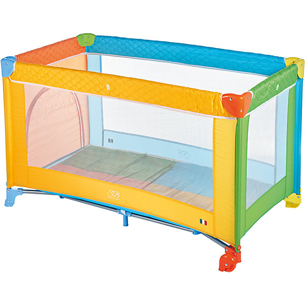 Манеж-кровать Sweet Baby Carnevale, Colore Манеж-кровать Sweet Baby Carnevale, ColoreДетские кроватки<br>Манеж-кровать Sweet Baby Carnevale, Colore<br><br>Характеристики:<br><br>Лаз на молнии<br>Москитная сетка<br>Чехол для переноски манежа в комплекте.<br>Компактный в сложенном виде, легко расскладывается, жесткое дно. Mягкий матрас в комплекте.<br>2 колесика со стоперами для удобного перемещения, дополнительная подставка в центре.<br>Новая безопасная конструкция колеса где стоппером является удлиненная часть крышка колеса. Не требуется нажимать тормоз. Манеж твердо стоит на поверхности. <br><br>Вес 9 кг<br>Размер: 120х60х76 см<br><br>Ширина мм: 100<br>Глубина мм: 60<br>Высота мм: 76<br>Вес г: 10000<br>Возраст от месяцев: 0<br>Возраст до месяцев: 36<br>Пол: Унисекс<br>Возраст: Детский<br>SKU: 7140466