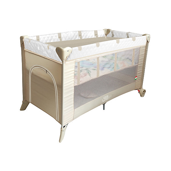 Манеж-кровать Sweet Baby Intelletto 5 в 1, Crema Манеж-кровать Sweet Baby Intelletto 5 в 1, CremaДетские манежи<br>Манеж-кровать Sweet Baby Intelletto 5 в 1, Crema<br><br>1. Кровать для новорожденного малыша (2-й уровень дна)<br>2. Кровать для подросшего ребенка<br>3. Манеж<br>4. Развивающий матрасик для малыша в манеже<br>5. Развивающий матрасик в качестве игрового коврика для подросшего ребенка.<br><br>Характеристики:<br><br>Развивающий коврик в виде матрасика.<br>2 уровня положения дна<br>Лаз на молнии<br>Москитная сетка<br>Чехол для переноски манежа в комплекте.<br>Компактный в сложенном виде, легко расскладывается, жесткое дно. Mягкий матрас в комплекте.<br>2 колесика со стоперами для удобного перемещения, дополнительная подставка в центре.<br><br>Вес 9 кг<br>Размер: 120х60х76 см<br><br>Ширина мм: 60<br>Глубина мм: 120<br>Высота мм: 76<br>Вес г: 10600<br>Возраст от месяцев: 0<br>Возраст до месяцев: 36<br>Пол: Унисекс<br>Возраст: Детский<br>SKU: 7140468