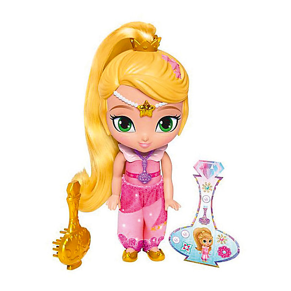 Мини-кукла Mattel Fisher Price Шиммер и Шайн Лея с аксессуарами, 15 см Мини-кукла Mattel Fisher Price Шиммер и Шайн Лея с аксессуарами, 15 смКуклы<br>Характеристики товара: <br><br>• возраст: от 3 лет;<br>• материал: пластик;<br>• в комплекте: кукла, аксессуары;<br>• высота куклы: 15 см;<br>• размер упаковки: 17х19х6,5 см;<br>• вес упаковки: 184 гр.;<br>• страна производитель: Китай.<br><br>Классические персонажи Shimmer&Shine — герои известного мультфильма про маленьких джиннов Шиммер и Шайн, которые постоянно попадают в забавные нелепые ситуации. В наборе представлена куколка и аксессуары, которые помогут разнообразить игровой процесс. Игрушка выполнена из качественного безопасного пластика.<br><br>Классических персонажей Shimmer&Shine можно приобрести в нашем интернет-магазине.<br><br>Ширина мм: 170<br>Глубина мм: 65<br>Высота мм: 190<br>Вес г: 184<br>Возраст от месяцев: 36<br>Возраст до месяцев: 120<br>Пол: Женский<br>Возраст: Детский<br>SKU: 7140489