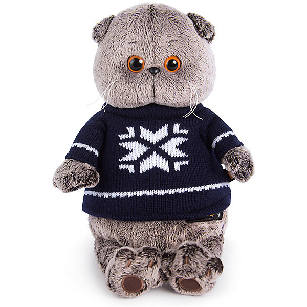 Мягкая игрушка Budi Basa Кот Басик в свитере, 19 см Мягкая игрушка Budi Basa Кот Басик в свитере, 19 смМягкие игрушки-кошки<br><br><br>Ширина мм: 22<br>Глубина мм: 14<br>Высота мм: 10<br>Вес г: 362<br>Возраст от месяцев: 36<br>Возраст до месяцев: 84<br>Пол: Женский<br>Возраст: Детский<br>SKU: 7143364