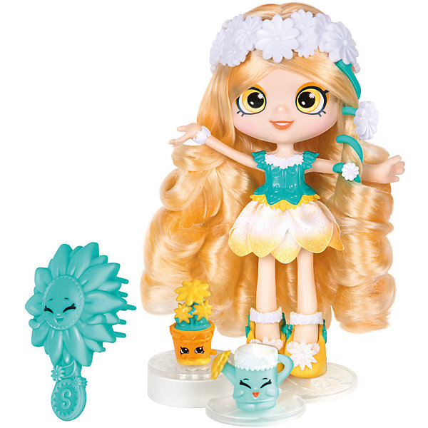 Мини-кукла Moose Shopkins Shoppies Цветочная Дейзи Петалс, 15 см Мини-кукла Moose Shopkins Shoppies Цветочная Дейзи Петалс, 15 смКуклы<br>Характеристики товара:<br><br>• возраст: от 5 лет;<br>• высота куклы: 15 см;<br>• материал: пластик;<br>• упаковка: картонная коробка;<br>• размер упаковки: 17х27х6 см.;<br>• вес: 240 гр.;<br>• наименование бренда, страна бренда: Moose (Мус), Австралия;<br>• страна изготовитель: Китай.<br><br>Кукла Shoppies «Дейзи Петалс (Daisy Petals)» - это игровой набор из очаровательной куклы, цветочной расчески, а также 2 фигурок Shopkins: горшочек с цветами и лейка. В набор также входит специальная подставка, на которую можно установить куклу. <br><br>Кукла по имени Дейзи Петелс станет доброй подружкой маленькой девочке. Милая блондинка с очаровательным личиком и выразительными глазами и множеством приятных аксессуаров не оставит равнодушным маленькую девочку.<br> <br>С помощью игрушек от знаменитого бренда Moose можно собирать большую коллекцию и придумывать различные интересные сюжеты для игры с ними. Они изготовлены из высококачественных материалов, безопасных для детского здоровья. <br><br>Игры с куклами прекрасно развивают мелкую моторику рук, внимательность, образное мышление, познавательный интерес, обогащают словарный запас.<br><br>Куклу Shoppies «Дейзи Петалс (Daisy Petals)», 15 см., Moose (Мус) можно купить в нашем интернет-магазине.<br><br>Ширина мм: 170<br>Глубина мм: 67<br>Высота мм: 270<br>Вес г: 240<br>Возраст от месяцев: 60<br>Возраст до месяцев: 2147483647<br>Пол: Женский<br>Возраст: Детский<br>SKU: 7143851