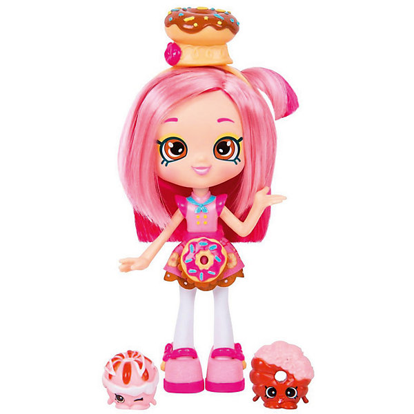 Мини-кукла Moose Shopkins Shoppies Кулинарный клуб Донатина, 13 см Мини-кукла Moose Shopkins Shoppies Кулинарный клуб Донатина, 13 смShopkins<br>Характеристики товара:<br><br>• возраст: от 5 лет;<br>• высота куклы: 13 см;<br>• материал: пластик;<br>• упаковка: картонная коробка;<br>• размер упаковки: 17х27х7 см.;<br>• вес: 250 гр.;<br>• наименование бренда, страна бренда: Moose (Мус), Австралия;<br>• страна изготовитель: Китай.<br><br>Кукла Shoppies «Донатина (Donatina)» - в этот игровой набор из серии «Кулинарный клуб» входит очаровательная кукла с удивительными волосами, расческа, а также 2 фигурки-вкусняшка Shopkins. <br><br>Героиня Shopkins, Донатина, - прелестная куколка с прекрасным личиком и большими выразительными глазками. В комплекте с куклой находятся аксессуары, которые позволят девочкам организовать веселую и увлекательную тематическую игру.<br> <br>С помощью игрушек от знаменитого бренда Moose можно собирать большую коллекцию и придумывать различные интересные сюжеты для игры с ними. Они изготовлены из высококачественных материалов, безопасных для детского здоровья. <br><br>Игры с куклами прекрасно развивают мелкую моторику рук, внимательность, образное мышление, познавательный интерес, обогащают словарный запас.<br><br>Куклу Shoppies «Донатина (Donatina)», 13 см., Moose (Мус) можно купить в нашем интернет-магазине.<br><br>Ширина мм: 170<br>Глубина мм: 70<br>Высота мм: 270<br>Вес г: 250<br>Возраст от месяцев: 60<br>Возраст до месяцев: 2147483647<br>Пол: Женский<br>Возраст: Детский<br>SKU: 7143857