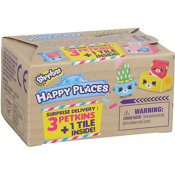 Набор посылка-сюрприз Moose Shopkins Счастливые места (в ассортименте) Набор посылка-сюрприз Moose Shopkins Счастливые места (в ассортименте)Коллекционные фигурки<br>Характеристики товара:<br><br>• возраст: от 5 лет;<br>• количество фигурок: 3 шт;<br>• размер фигурки: 2,5 см.;<br>• материал: пластик;<br>• упаковка: фольгированный пакет;<br>• размер упаковки: 4х7х5 см.;<br>• вес: 70 гр.;<br>• наименование бренда, страна бренда: Moose (Мус), Австалия;<br>• страна изготовитель: Китай.<br><br>Набор «Посылка-сюрприз Happy Places» упакован в коробку, оформленную в виде посылки. Комплект включает в себя 3 фигурки из серии Shopkins и строительный блок, который является одной из деталей дома для жителей Шопвиля популярной линии детских игрушек от знаменитого бренда Moose. <br><br>Из маленьких пластиковых фигурок Shopkins можно собирать большую коллекцию и придумывать различные интересные сюжеты для игры с ними. Отличное решение для развлечения с ребенком во время досуга.<br><br>Фигурки «Shopkins» изготовлены из высококачественной пластмассы и запакованы в непрозрачный пакет, поэтому какая именно вам фигурка достанется остается сюрпризом.<br><br>Игры с фигурками прекрасно развивают мелкую моторику рук, внимательность, образное мышление, познавательный интерес, обогащают словарный запас.<br><br>Набор «Посылка-сюрприз Happy Places», Moose (Мус) можно купить в нашем интернет-магазине.<br><br>Ширина мм: 73<br>Глубина мм: 47<br>Высота мм: 40<br>Вес г: 70<br>Возраст от месяцев: 60<br>Возраст до месяцев: 2147483647<br>Пол: Женский<br>Возраст: Детский<br>SKU: 7143859