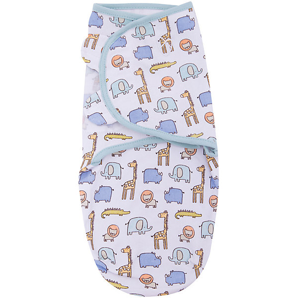 Конверт на липучке Swaddleme, размер S/M, сафари Конверт на липучке Swaddleme, размер S/M, сафариКонверты для пеленания<br>Пеленание успокаивает новорожденных путем воссоздания знакомых ему чувств, как в утробе мамы. <br>Мягко облегая, конверт не ограничивает движение ребенка, и в тоже время помогает снизить рефлекс внезапного вздрагивания, благодаря этому сон малыша и родителей будет более крепким. <br>Регулируемые крылья для закрытия конверта сделаны таким образом, что даже самый активный ребенок не сможет распеленаться во время сна. <br>Объятия крыльев регулируются по мере роста ребенка. <br>Конверт можно открыть в области ног малыша для легкой смены подгузников - нет необходимости разворачивать детские ручки. <br>Два размера на выбор!<br>Состав: хлопок и нити эластана <br>Длина конверта (размера S): 50 см<br><br>Ширина мм: 150<br>Глубина мм: 220<br>Высота мм: 30<br>Вес г: 136<br>Возраст от месяцев: 0<br>Возраст до месяцев: 6<br>Пол: Унисекс<br>Возраст: Детский<br>SKU: 7191954