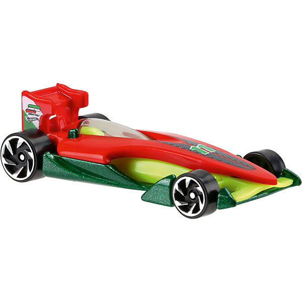 Базовая машинка Hot Wheels, Speedy Perez Базовая машинка Hot Wheels, Speedy PerezМашинки<br>Характеристики:<br><br>• возраст: от 3 лет;<br>• тип игрушки: легковой транспорт;<br>• цвет: красный, зеленый, салатовый;<br>• особенности: инерционная;<br>• материал: пластик, металл; <br>• размер: 11х4,5х11 см;<br>• вес: 30 гр;<br>• страна бренда: США;<br>• страна производитель: Китай;<br>• тип упаковки: блистер на картоне;<br>• эффекты: без эффектов.<br><br><br>Гоночная машинка Hot Wheels позволяет устроить настоящие гоночные соревнования. Спортивное очертание автомобиля сделано точь-в-точь как у настоящего спорткара в масштабе 1:64. Корпус изготовлен из сочетания пластика и металла, что гарантирует прочность и устойчивость к столкновениям. Он раскрашен в красный, зеленый и салатовый цвета. Серебристые диски на черных колесах не смогут не привлечь внимание мальчика.<br><br>Яркая игрушка станет отличным подарком для ребенка от трех лет. Кроме того, малыш сможет собрать целую коллекцию этих популярных машинок и обмениваться ими с друзьями. Машинка Hot Wheels из базовой коллекции считается гоночным авто, ведь она может развить высокую скорость. Салон спорткара имеет яркий и красивый дизайн. Прозрачное стекло позволяет заглянуть в него.<br><br>Машинку Hot Wheels из базовой коллекции можно купить в нашем интернет-магазине.<br><br>Ширина мм: 110<br>Глубина мм: 45<br>Высота мм: 110<br>Вес г: 30<br>Возраст от месяцев: 36<br>Возраст до месяцев: 96<br>Пол: Мужской<br>Возраст: Детский<br>SKU: 7198107