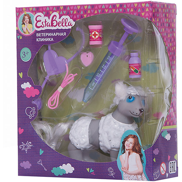 Игровой набор EstaBella Ветеринарная клиника Игровой набор EstaBella Ветеринарная клиникаНаборы доктора и ветеринара<br>Характеристики товара:<br><br>• возраст: от 3 лет<br>• материал: пластик.<br>• размер упаковки: 16х15х5 см.<br>• упаковка: картонная коробка открытого типа.<br>• страна обладатель бренда: Китай.<br><br>Набор «Ветеринарная клиника» приведет в восторг любую девочку, мечтающую завести для себя маленького питомца. <br><br>Набор «Ветеринарная клиника» EstaBella можно купить в нашем интернет-магазине.<br><br>Ширина мм: 160<br>Глубина мм: 150<br>Высота мм: 50<br>Вес г: 104<br>Возраст от месяцев: 36<br>Возраст до месяцев: 2147483647<br>Пол: Женский<br>Возраст: Детский<br>SKU: 7198950