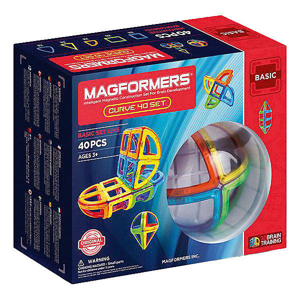 Магнитный конструктор Magformers "Curve 40, Магнитный конструктор Magformers "Curve 40"
Магнитный конструктор Magformers "Curve 40, Магнитный конструктор Magformers "Curve 40"