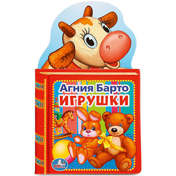 Книга А Барто Игрушки Книга А Барто ИгрушкиПервые книги малыша<br>Характеристики товара:<br><br>• ISBN: 9785506009771;<br>• возраст: от 3 лет;<br>• иллюстрации: цветные;<br>• переплет: твердый;<br>• материал: картон;<br>• количество страниц: 10;<br>• формат: 20х18х0,5 см.;<br>• вес: 50 гр.;<br>• автор: Агния Барто;<br>• издательство: УМКА;<br>• страна: Россия.<br><br>Книга с фигурной вырубкой «Игрушки» - сборник детских стихов известного детского автора Агнии Барто. Стихи А.Барто легко воспринимаются и запоминаются ребенком, что развивает его воображение, фантазию и тренирует память. <br><br>Красочное издание, выполненное в фигурной форме, привлечет внимание ребенка. Яркие и привлекательные иллюстрации помогут лучше представить сюжеты и смысл стихотворения. <br><br>Книга с фигурной вырубкой «Игрушки» - Отличный вариант в качестве познавательного красочного подарка. <br> <br>Книгу с фигурной вырубкой «Игрушки», 10 стр., авт. Агния Барто, Изд. УМКА можно купить в нашем интернет-магазине.<br><br>Ширина мм: 20<br>Глубина мм: 5<br>Высота мм: 18<br>Вес г: 50<br>Возраст от месяцев: 36<br>Возраст до месяцев: 84<br>Пол: Унисекс<br>Возраст: Детский<br>SKU: 7225620
