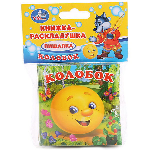 Книга-раскладушка для ванны Колобок Книга-раскладушка для ванны КолобокПервые книги малыша<br>Колобок - красочная книжка-раскладушка для ванны, представляющая собой сложенное в гармошку полотно из непромокаемого мягкого пластика, оформленного невероятно красочными иллюстрациями на тему сказки. Яркая книжка с изображением персонажей из сказки развлечет ребенка во время купания, делая этот процесс радостным и увлекательным. Книжка не боится воды, краски не поблекнут и она надолго прослужит ребенку для купания в ванной.<br><br>Ширина мм: 11<br>Глубина мм: 3<br>Высота мм: 15<br>Вес г: 40<br>Возраст от месяцев: 36<br>Возраст до месяцев: 84<br>Пол: Унисекс<br>Возраст: Детский<br>SKU: 7225642