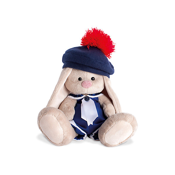 Игрушка мягконабивная Зайка Ми моряк (малая) Игрушка мягконабивная Зайка Ми моряк (малая)Мягкие игрушки животные<br>Характеристики товара:<br><br>• возраст: от 3 лет;<br>• материал: текстиль, искусственный мех;<br>• высота игрушки: 15 см;<br>• размер упаковки: 15х14х15 см;<br>• вес упаковки: 270 гр.;<br>• страна производитель: Россия.<br><br>Мягкая игрушка «Зайка Ми морячок» Budi Basa — очаровательный пушистый зайчонок с длинными ушками. На зайке белый берет с огромным помпоном. Игрушка выполнена из качественного безопасного материала, настолько приятного и мягкого, что ребенок будет брать с собой зайку в кроватку и спать в обнимку.<br><br>Мягкую игрушку «Зайка Ми морячок» Budi Basa можно приобрести в нашем интернет-магазине.<br><br>Ширина мм: 151<br>Глубина мм: 140<br>Высота мм: 150<br>Вес г: 270<br>Возраст от месяцев: 36<br>Возраст до месяцев: 168<br>Пол: Унисекс<br>Возраст: Детский<br>SKU: 7231255