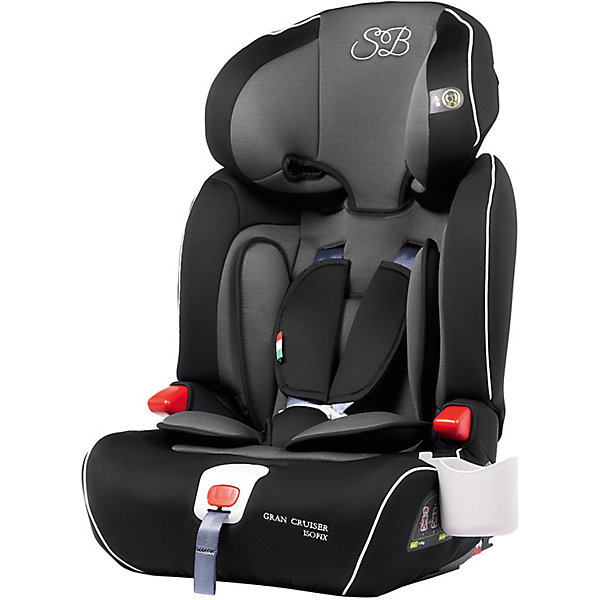 Автокресло Sweet Baby Gran Cruiser c Isofix, 9-36 кг, серый/черный Автокресло Sweet Baby Gran Cruiser c Isofix, 9-36 кг, серый/черныйГруппа 1-2-3 (от 9 до 36 кг)<br>Характеристики:<br><br>• группа: 1-2-3;<br>• вес ребенка: 9-36 кг;<br>• способ крепления: система IsoFix;<br>• способ установки: по ходу движения автомобиля;<br>• система 5-ти точечных ремней безопасности с мягкими накладками;<br>• фиксатор натяжения ремней;<br>• ремни безопасности регулируются по длине и высоте;<br>• по мере роста ребенка внутренние ремни безопасности снимаются, ребенок пристегивается штатным 3-х точечным ремнем безопасности автомобиля;<br>• съемный анатомический вкладыш с подушкой-подголовником для маленьких детей;<br>• усиленная боковая защита – Side Protection System;<br>• регулируемый по высоте подголовник – 6 положений;<br>• функция бустера: для детей весом от 22 до 36 кг, спинка снимается;<br>• бустер с подлокотниками;<br>• в комплекте подстаканник;<br>• чехлы съемные, стирка при температуре 30 градусов;<br>• материал: пластик, полиэстер, пенополиуретан PUR Foam (поглощение удара, ортопедический эффект;<br>• размер автокресла: 46х43х67 см;<br>• ширина сиденья: 31 см;<br>• размер упаковки: 43х45х69 см;<br>• вес автокресла: 7,7 кг;<br>• вес в упаковке: 8,75 кг.<br><br>Детское автокресло Sweet Baby Gran Cruiser с системой крепления Изофикс используется для путешествий с детьми, возраст которых от 9 месяцев до 12 лет. На каждом возрастном этапе автокресло Свит Беби Гран Краузер отвечает требованиям безопасности. Так, для малышей предусмотрен анатомический вкладыш и полноценная подушка-подголовник с усиленной защитой от боковых ударов, для старших детей имеется регулируемый по высоте подголовник, для совсем взрослых – бустер. Автокрело имеет съемную спинку - благодаря этому ребенок устраивается на кресле-бустере с подлокотниками. <br><br>Автокресло Sweet Baby Gran Cruiser c Isofix, 9-36 кг, серый/черный можно купить в нашем интернет-магазине.<br><br>Ширина мм: 430<br>Глубина мм: 450<br>Высота мм: 690<br>Вес г: 8750<br>Возраст от месяцев: 9<br>Возраст до месяцев: 144<br>Пол: Унисекс<br>Возраст: Детский<br>SKU: 7241055