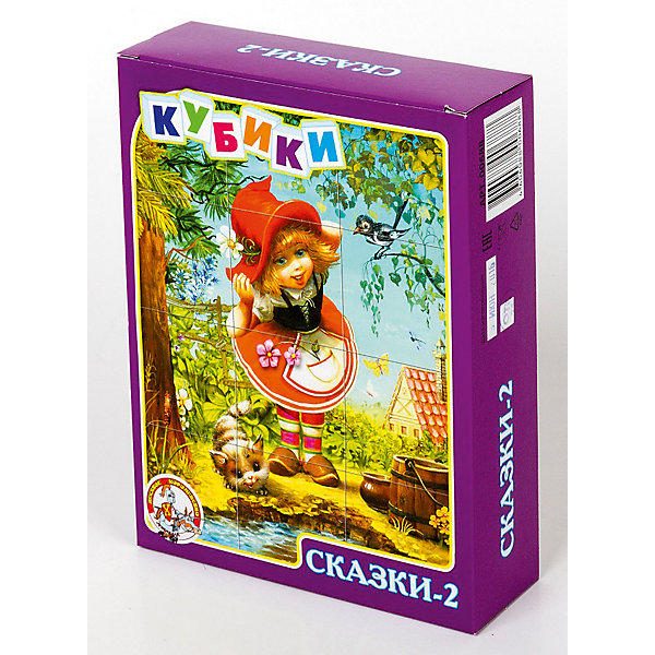 Кубики Сказки-2 (без обклейки) 12 шт Кубики Сказки-2 (без обклейки) 12 штКубики<br>Характеристики:<br><br>• возраст: 3+;<br>• количество кубиков: 12 шт.;<br>• размер упаковки: 16,6x12,6x4,2 см;<br>• масса: 180 г.<br><br>Набор состоит из 12 пластмассовых кубиков-картинок размером 4 см. Малышам предложено собрать шесть красочных картинок по мотивам детских популярных сказок. <br><br>В результате игровой деятельности дети будут развивать внимание, память, речь, воображение, расширять кругозор и словарный запас.<br><br>Картинки в наборе пластмассовых кубиков выполнены по технологии прямой печати, поэтому изображения более долговечные, меньше подвержены абразивному износу и будут радовать сочными и яркими красками.<br><br>Кубики «Сказки-2» (без обклейки), 12 шт., «Десятое королевство» можно купить в нашем интернет-магазине.<br><br>Ширина мм: 166<br>Глубина мм: 126<br>Высота мм: 42<br>Вес г: 180<br>Возраст от месяцев: 420<br>Возраст до месяцев: 2147483647<br>Пол: Унисекс<br>Возраст: Детский<br>SKU: 7245793