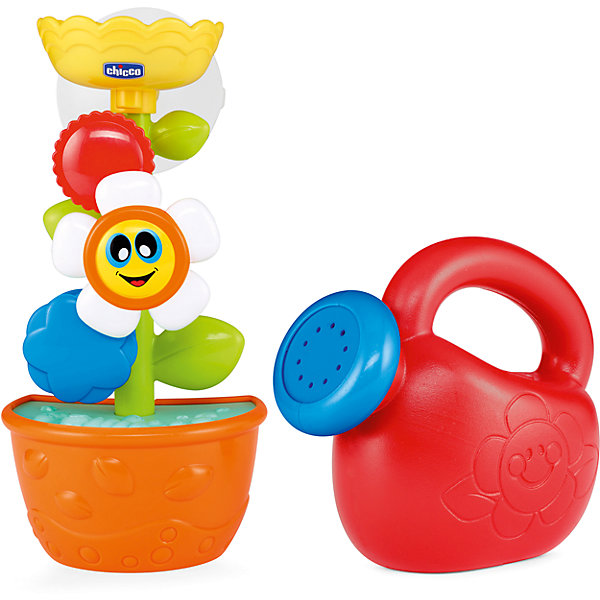 Èãðóøêà äëÿ âàííû Chicco Ëåéêà ñ öâåòêîì Èãðóøêà äëÿ âàííû Chicco Ëåéêà ñ öâåòêîìÈãðóøêè äëÿ âàííîé<br>Õàðàêòåðèñòèêè:<br><br>• èãðóøêà äëÿ êóïàíèÿ;<br>• öâåòîê âðàùàåòñÿ, åñëè åãî ïîëèòü;<br>• òèï êðåïëåíèÿ: ïðèñîñêà;<br>• ìàòåðèàë: ïëàñòèê;<br>• ðàçìåð óïàêîâêè: 9,5õ21,5õ10 ñì.<br><br>Óñòðîèòü âåñåëîå êóïàíèå ìîæíî ñ íàáîðîì Chicco: íàïîëíèòå ëåéêó âîäîé, ïîëèâàéòå öâåòîê, íàáëþäàéòå âðàùåíèå öâåòêà.  ïðîöåññå èãðû ðàçâèâàåòñÿ êîîðäèíàöèÿ äâèæåíèå, íàáëþäàòåëüíîñòü è âíèìàíèå.<br><br>Èãðóøêó äëÿ âàííû «Ëåéêà ñ öâåòêîì» ìîæíî êóïèòü â íàøåì èíòåðíåò-ìàãàçèíå.<br><br>Øèðèíà ìì: 210<br>Ãëóáèíà ìì: 100<br>Âûñîòà ìì: 225<br>Âåñ ã: 383<br>Âîçðàñò îò ìåñÿöåâ: 12<br>Âîçðàñò äî ìåñÿöåâ: 36<br>Ïîë: Æåíñêèé<br>Âîçðàñò: Äåòñêèé<br>SKU: 7265685