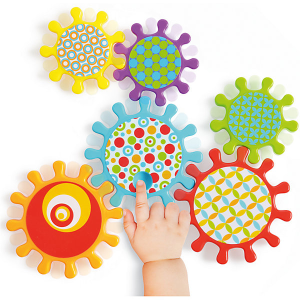 Развивающий конструктор Happy Baby Mechanix Развивающий конструктор Happy Baby MechanixРазвивающие игрушки<br>Характеристики:<br><br>• набор зубчатых колес разного диаметра;<br>• эффект шестеренок;<br>• углубление для пальчика ребенка, чтобы активировать цепь;<br>• способ крепления: присоски;<br>• в комплекте: 3 больших и 3 маленьких колеса;<br>• материал: пластик;<br>• размер упаковки: 32,5х22х4,2 см;<br>• вес: 388 г.<br><br>Развивающий набор игрушек Mechanix позволяет соорудить с ребенком настоящую движущуюся цепь и «оживить» ее. Набор состоит из 6 шестеренок, последовательное соединение которых дает возможность привести цепь в движение: одна шестеренка активирует другую, все шестеренки вращаются. В процессе игры ребенок имеет возможность наблюдать за процессом вращения шестеренок, активно участвовать в активации данного процесса. <br><br>Набор игрушек «Mechanix» можно купить в нашем интернет-магазине.<br><br>Ширина мм: 22<br>Глубина мм: 4<br>Высота мм: 32<br>Вес г: 388<br>Возраст от месяцев: 9<br>Возраст до месяцев: 36<br>Пол: Унисекс<br>Возраст: Детский<br>SKU: 7276413