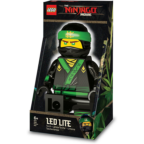 Игрушка-минифигура-фонарь LEGO Ninjago Movie (Лего Фильм: Ниндзяго)-Lloyd Игрушка-минифигура-фонарь LEGO Ninjago Movie (Лего Фильм: Ниндзяго)-LloydДетские предметы интерьера<br>Характеристики:<br><br>• фонарик-игрушка;<br>• светодиодные лампочки;<br>• элемент питания: батарейки;<br>• функциональная фигурка Lego: подвижные конечности, поворачивается голова, в руках может удерживать мелкие предметы, аксессуары из наборов;<br>• размер упаковки: 13,5х10х24,5 см;<br>• вес: 397 г.<br><br>Фигурка Lego с подвижными конечностями выступает не только в качестве персонажа в сюжетно-ролевых играх, но является и карманным фонариком. Светодиодные лампочки встроены в ступни персонажа, активируются и ярко горят. <br><br>Игрушку-минифигуру-фонарь LEGO Ninjago Movie (Лего Фильм: Ниндзяго)-Lloyd можно купить в нашем интернет-магазине.<br><br>Ширина мм: 135<br>Глубина мм: 100<br>Высота мм: 245<br>Вес г: 397<br>Возраст от месяцев: 72<br>Возраст до месяцев: 2147483647<br>Пол: Мужской<br>Возраст: Детский<br>SKU: 7310762