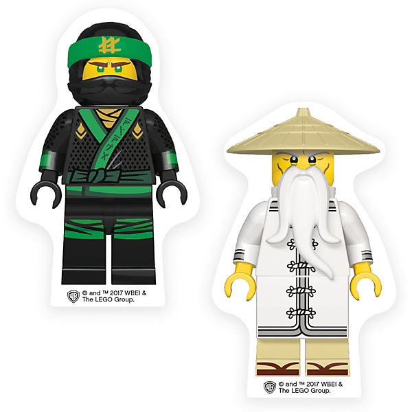 Набор ластиков (2 шт.) LEGO Ninjago Movie (Лего Фильм: Ниндзяго)- Lloyd/Wu Набор ластиков (2 шт.) LEGO Ninjago Movie (Лего Фильм: Ниндзяго)- Lloyd/WuЛастики<br>Характеристики:<br><br>• ластики для школы и творчества;<br>• используются для стирания графитовых рисунков и надписей;<br>• не оставляют разводов;<br>• не царапают поверхность;<br>• выполнены в виде минифигурок Lego;<br>• серия: Ninjago Movie;<br>• персонажи: Lloyd/Wu;<br>• количество в наборе: 2 шт.;<br>• размер упаковки: 24,7х7х1,5 см;<br>• вес: 131 г.<br><br>Набор ластиков представлен в виде фигурок Лего Ниндзяго. Ластики крупные, цветные, хорошо стирают чернографитный карандаш. В комплекте Lego идут сразу 2 ластика Lloyd/Wu. <br><br>Набор ластиков (2 шт.) LEGO Ninjago Movie (Лего Фильм: Ниндзяго)- Lloyd/Wu можно купить в нашем интернет-магазине.<br><br>Ширина мм: 70<br>Глубина мм: 15<br>Высота мм: 247<br>Вес г: 131<br>Возраст от месяцев: 72<br>Возраст до месяцев: 2147483647<br>Пол: Мужской<br>Возраст: Детский<br>SKU: 7310767