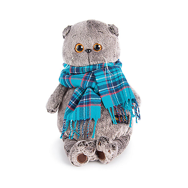 Мягкая игрушка Budi Basa Кот Басик в изумрудном шарфе, 25 см Мягкая игрушка Budi Basa Кот Басик в изумрудном шарфе, 25 смМягкие игрушки-кошки<br>Характеристики товара:<br><br>• возраст: от 3 лет;<br>• материал: текстиль, искусственный мех;<br>• высота игрушки: 27 см;<br>• размер упаковки: 27х16х14 см;<br>• вес упаковки: 483 гр.;<br>• страна производитель: Россия.<br><br>Мягкая игрушка «Басик в изумрудном шарфе» Budi Basa - очаровательный пушистый котенок с добрыми глазками. На котике яркий бирюзово-изумрудный шарф с бахрамой. Игрушка выполнена из качественного безопасного материала, настолько приятного и мягкого, что ребенок будет братьего с собой на прогулку или в кроватку и спать в обнимку.<br><br>Мягкую игрушку «Басик в изумрудном шарфе» Budi Basa можно приобрести в нашем интернет-магазине.<br><br>Ширина мм: 270<br>Глубина мм: 160<br>Высота мм: 140<br>Вес г: 483<br>Возраст от месяцев: 36<br>Возраст до месяцев: 2147483647<br>Пол: Унисекс<br>Возраст: Детский<br>SKU: 7319978