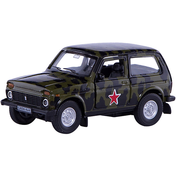 Коллекционная машинка Autotime Lada 4х4 Армейская 1:36 Коллекционная машинка Autotime Lada 4х4 Армейская 1:36Военный транспорт<br>Характеристики товара:<br><br>• возраст: от 3 лет;<br>• материал: пластик, металл;<br>• масштаб: 1:36;<br>• размер упаковки: 16,5х7,2х5,7 см;<br>• вес упаковки: 176 гр.;<br>• страна производитель: Китай.<br><br>Машина «Lada 4x4. Армейская» Autogrand представляет собой копию настоящего автомобиля. Машинка оснащена инерционным механизмом. Передние двери открываются. Выполнена из качественных прочных материалов.<br><br>Машину «Lada 4x4. Армейская» Autogrand можно приобрести в нашем интернет-магазине.<br><br>Ширина мм: 165<br>Глубина мм: 72<br>Высота мм: 57<br>Вес г: 176<br>Возраст от месяцев: 36<br>Возраст до месяцев: 2147483647<br>Пол: Мужской<br>Возраст: Детский<br>SKU: 7320065