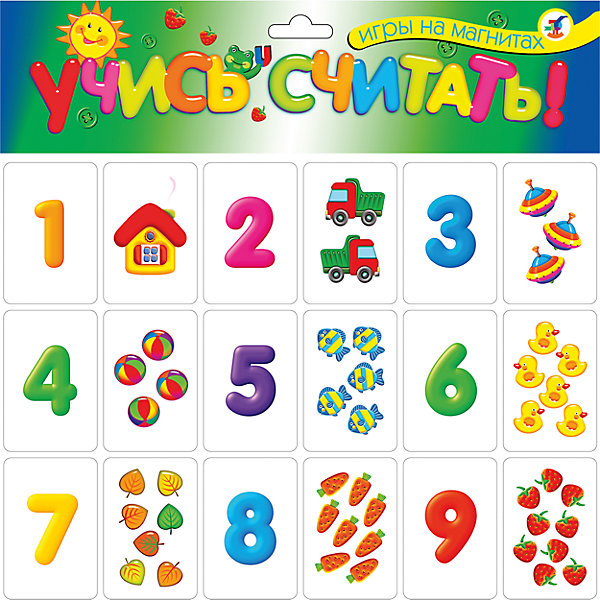 Магнит.Учись считать! Магнит.Учись считать!Обучающие карточки<br>Характеристики:<br><br>• тип игрушки: магнитная;<br>• комплектация: 36 карточек; <br>• возраст: от 3 лет;<br>• размер: 21,5x29х3 см;<br>• издатель: Дрофа;<br>• упаковка: картонная;<br>• материал: магнит, картон.<br><br>Игра «Магнит. Учись считать!» совсем не сложная и в то же время очень увлекательная. В комплект игры входит 36 карточек с тематическими изображениями. Игра представляет собой готовые к использованию, разрезанные карточки с приклеенными сзади магнитами, которые можно прикрепить на холодильник или магнитную доску.<br><br>Карточки на магнитах прекрасно подходят для обучения и развития детей как дома, так и в детском саду или школе. Игра знакомит с цифрами и числами, составом чисел первого десятка, арифметическими знаками, учит составлять простые примеры на сложение и вычитание. Игра стимулирует развитие речи, обогащает словарный запас. <br>Все материалы, из которых изготовлены карточки, являются гипоаллергенными и прошли все необходимые для детских игрушек проверки на соответствие стандартам качества. <br><br>Игру «Магнит. Учись считать!» можно купить в нашем интернет-магазине.<br><br>Ширина мм: 215<br>Глубина мм: 290<br>Высота мм: 3<br>Вес г: 90<br>Возраст от месяцев: 36<br>Возраст до месяцев: 2147483647<br>Пол: Унисекс<br>Возраст: Детский<br>SKU: 7323600