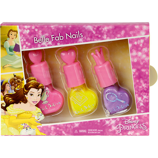 Princess Игровой набор детской декоративной косметики для ногтей Princess Игровой набор детской декоративной косметики для ногтейНаборы детской косметики<br>Характеристики:<br><br>• декоративная косметика для ногтей;<br>• косметика на водной основе;<br>• продукция не содержит парабенов, метилизотиазолинона и пальмового масла;<br>• косметика долго хранится, сохраняет свои первоначальные свойства;<br>• продукты гипоаллергенны, практически не вызывают аллергическую реакцию;<br>• рекомендация: перед применением косметики проверьте индивидуальную реакцию ребенка на продукцию Markwins;<br>• состав набора: лаки для ногтей, 3 шт.;<br>• размер упаковки: 13х3х10 см;<br>• вес: 94 г.<br><br>Салон красоты в домашних условиях – возможность преобразиться, создать новый образ, проявить женственность и чувство стиля. Набор декоративной косметики Markwins содержит в себе косметику для ногтей. Лаки на водной основе снимаются аккуратной пленкой после первого мытья рук. <br><br>Princess Игровой набор детской декоративной косметики для ногтей можно купить в нашем интернет-магазине.<br><br>Ширина мм: 130<br>Глубина мм: 30<br>Высота мм: 100<br>Вес г: 94<br>Возраст от месяцев: 36<br>Возраст до месяцев: 2147483647<br>Пол: Женский<br>Возраст: Детский<br>SKU: 7329051