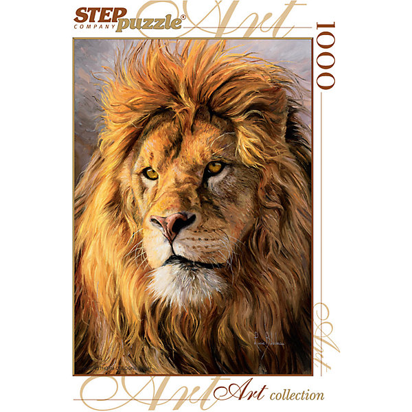 Пазл Step Puzzle Царь зверей, 1000 элементов Пазл Step Puzzle Царь зверей, 1000 элементовПазлы классические<br>пазл 1000 элементов<br><br>Ширина мм: 400<br>Глубина мм: 270<br>Высота мм: 55<br>Вес г: 780<br>Возраст от месяцев: 84<br>Возраст до месяцев: 2147483647<br>Пол: Унисекс<br>Возраст: Детский<br>SKU: 7338371
