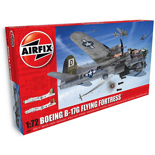   Airfix  Boeing B17G Flying Fortress 1:72  <br>:<br><br> :  8 ;<br> : ;<br> : 1:72;<br>  : 245;<br>  ;<br>   :   ;<br>  : 32 ;<br>  : 43,8 ;<br>  : 737 .;<br>  : 45,625,17 ;<br>  : .<br><br>   Boeing B17G Flying Fortress  Airfix     ,  .      ,    .<br><br>         .      ,       .<br><br>      ,       .<br><br>  Boeing B17G Flying Fortress 1:72     -.<br> : 456;  : 251;  : 70;  : 737;   : 96;   : 2147483647; : ; : ; SKU: 7490456; 
