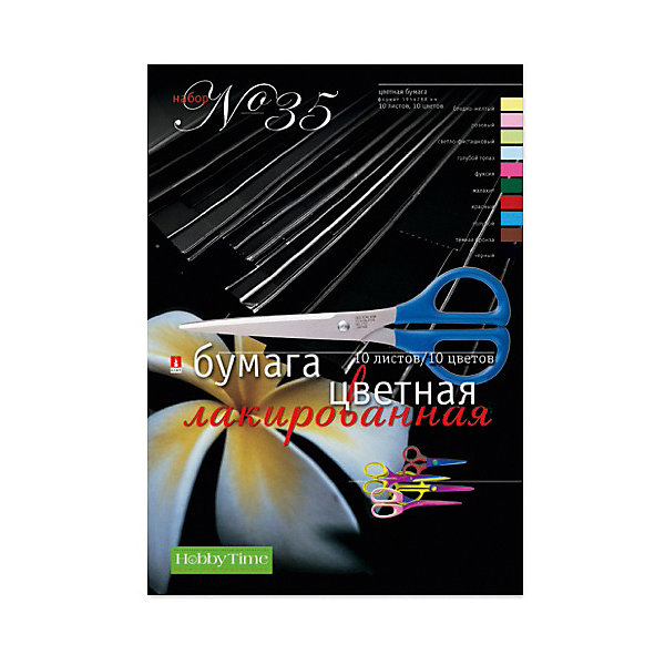 Набор цветной бумаги № 35 Альт А4, 10 листов (лакированная, Набор цветной бумаги № 35 Альт А4, 10 листов (лакированная)
Набор цветной бумаги № 35 Альт А4, 10 листов (лакированная, Набор цветной бумаги № 35 Альт А4, 10 листов (лакированная)