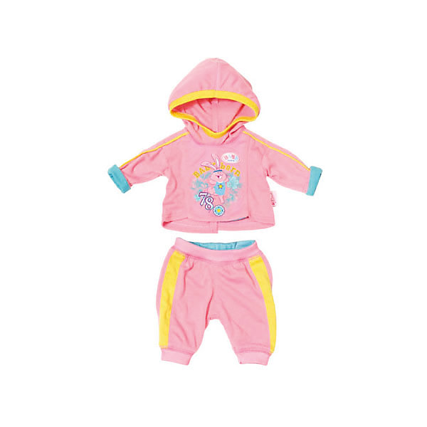 Одежда для куклы Zapf Creation "Baby Born" Спортивный костюм, розовый, Одежда для куклы Zapf Creation "Baby Born" Спортивный костюм,
Одежда для куклы Zapf Creation "Baby Born" Спортивный костюм, розовый, Одежда для куклы Zapf Creation "Baby Born" Спортивный костюм,