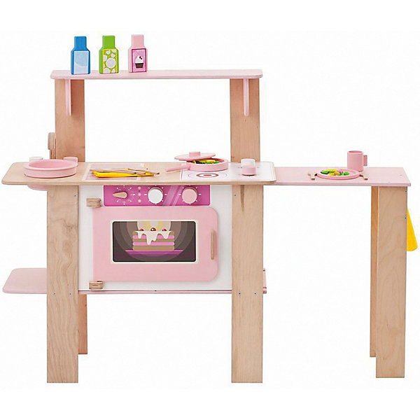 

Кухня Паремо "Ванильный смузи", 16 предметов, Розовый/белый