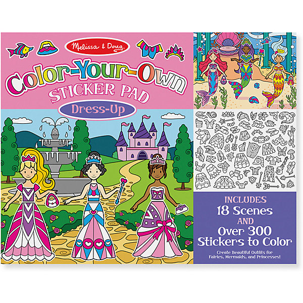 Набор со стикерами и фоном Melissa & Doug "Наряды, Разноцветный, Набор со стикерами и фоном Melissa & Doug "Наряды"
Набор со стикерами и фоном Melissa & Doug "Наряды, Разноцветный, Набор со стикерами и фоном Melissa & Doug "Наряды"