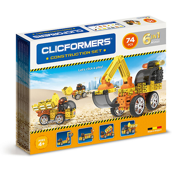 Конструктор CLICFORMERS Construction set 74 деталей, Разноцветный, Конструктор CLICFORMERS Construction set 74 деталей
Конструктор CLICFORMERS Construction set 74 деталей, Разноцветный, Конструктор CLICFORMERS Construction set 74 деталей