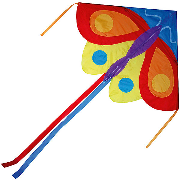

Воздушный змей X-Match "Бабочка", 140х105 см, Разноцветный