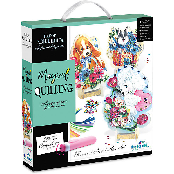 Набор для квиллинга Origami "Magical Quilling" Верные друзья, Türkis/pink, Набор для квиллинга Origami "Magical Quilling" Верные друзья
Набор для квиллинга Origami "Magical Quilling" Верные друзья, Türkis/pink, Набор для квиллинга Origami "Magical Quilling" Верные друзья