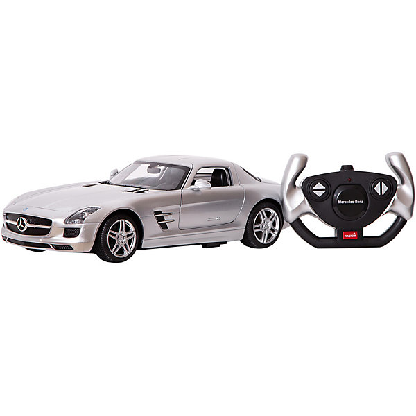 Радиоуправляемая машина Rastar "Mercedes-Benz SLS AMG" 1:14, серебряная, Серебряный
Радиоуправляемая машина Rastar "Mercedes-Benz SLS AMG" 1:14, серебряная, Серебряный