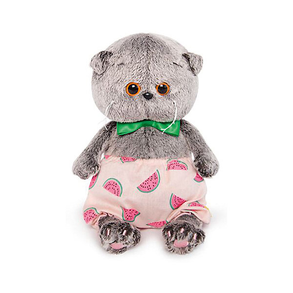 Мягкая игрушка Budi Basa Кот Басик Baby в трусах в арбузик и с зеленым бантиком, 20 см, Коричневый
Мягкая игрушка Budi Basa Кот Басик Baby в трусах в арбузик и с зеленым бантиком, 20 см, Коричневый