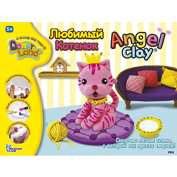 Набор для лепки из глины Donerland "Angel Clay" Кошечка, Разноцветный, Набор для лепки из глины Donerland "Angel Clay" Кошечка
Набор для лепки из глины Donerland "Angel Clay" Кошечка, Разноцветный, Набор для лепки из глины Donerland "Angel Clay" Кошечка