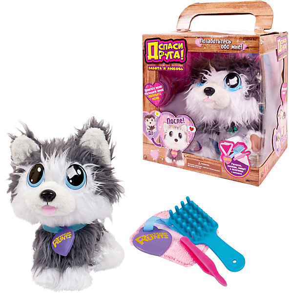 Мягкая игрушка ABtoys "Спаси друга!" Хаски, Серый, Мягкая игрушка ABtoys "Спаси друга!" Хаски
Мягкая игрушка ABtoys "Спаси друга!" Хаски, Серый, Мягкая игрушка ABtoys "Спаси друга!" Хаски