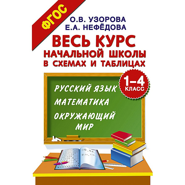 Обучающее пособие "Весь курс начальной школы в схемах и таблицах" 1-4 класс. Русский язык, математика, окружающ
Обучающее пособие "Весь курс начальной школы в схемах и таблицах" 1-4 класс. Русский язык, математика, окружающ