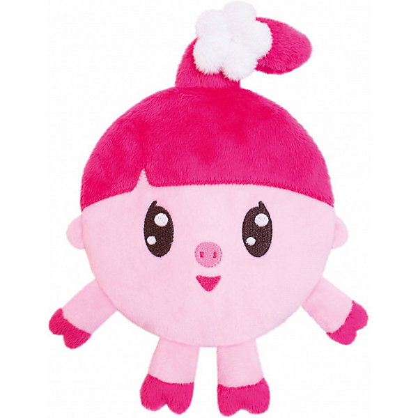 

Игрушка-грелка Мякиши "Малышарики: Нюшенька" с вишневыми косточками, Розовый