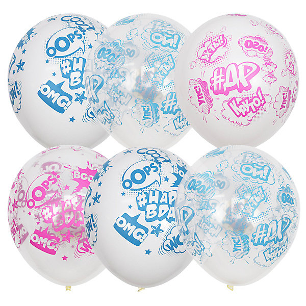 Воздушные шары Latex Occidental "Happy Bday ДР", 25 шт, Разноцветный, Воздушные шары Latex Occidental "Happy Bday ДР", 25 шт
Воздушные шары Latex Occidental "Happy Bday ДР", 25 шт, Разноцветный, Воздушные шары Latex Occidental "Happy Bday ДР", 25 шт